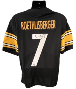 Ben Roethlisberger Signed Nike Pitts Steelers Football Jersey Fanatics COA WP68 - Picture 1 of 6
