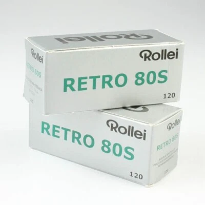 Lot of 2 - Rollei Retro 80s 120 Film Defective - Mottling Effect - Experimental - Image 1 of 4