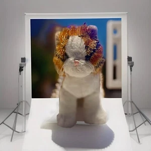 Ganz Lil Kinz Stripped Ally Cat Plush 6 1/2” Tall - Picture 1 of 3