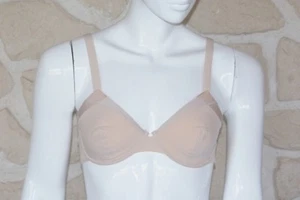 soutien-gorge poudre neuf taille 85D de marque LOU PARIS - Imagen 1 de 3