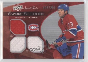 2007-08 Upper Deck Sweet Shot Sweet Stitches /299 Michael Ryder #SST-RY