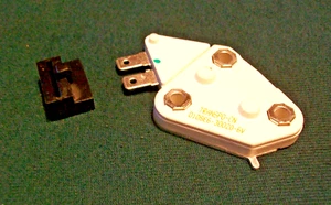 Delco 10SI 12SI 15SI Alternator 6 Volt Voltage Regulator 1 Wire Self Exciting - Picture 1 of 3