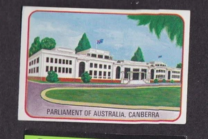  Altes Streichholzetikett Australien AAA12547 Parlament Canberra   - Bild 1 von 1