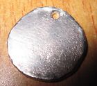 5 g fine silver blank 99.99% pure pendant keyring piece crude hand made