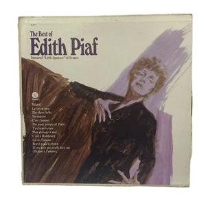 Edith Piaf: The Best of Edith Piaf Vinyl Record LP - Picture 1 of 2