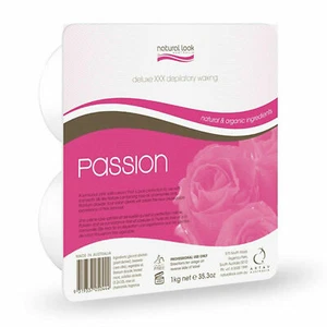 NATURAL LOOK Hard HOT WAX Depilatory Hair Removal PASSION - 1kg - Picture 1 of 1