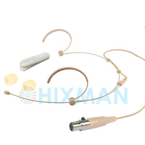HIXMAN 4019 Headset Headworn Mic For AKG PT40 60 80 SAMSON Wireless Transmitter