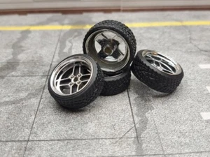 SD rims 15 inch Ronal RS black 30 mm 1:18 model car tuning - Picture 1 of 4