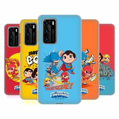 FUNDA DE GEL SUAVE ARTE COMPUESTO SUPER FRIENDS DC COMICS NIÑOS PEQUEÑOS PARA TELÉFONOS HUAWEI. Foto 1 de 4
