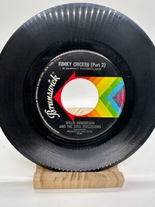 WILLIE HENDERSON Funky Chicken Pt. 1&2 BRUNSWICK 755429 VINYL RECORD 7" - Imagen 1 de 2