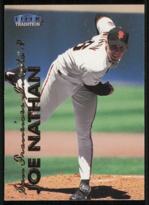 1999 Fleer Tradition Update #U101 Joe Nathan RC - Image 1 of 2