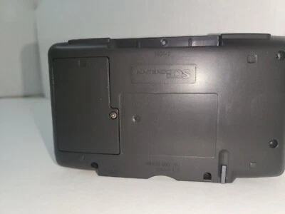 Carcasa trasera negra solo + cubierta de batería para Nintendo DS NTR 001 #19O Foto 1 de 4