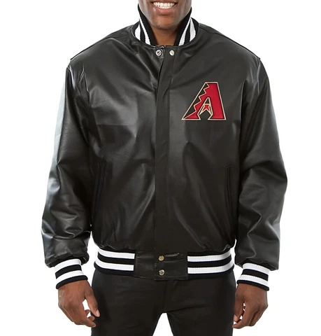 Arizona Diamondbacks Letterman Varsity Jacket Genuine Sheep Leather - MLB Cover
