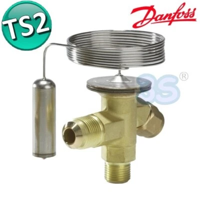 Valvola Danfoss termostatica d'espansione TS2 gas R404A R507 - Immagine 1 di 2