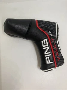PING VAULT 2.0 Blade Putter Head Cover (Black/White/Red) New Ping Magnetic - Picture 1 of 6