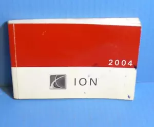 04 2004 Saturn Ion manual del propietario - Imagen 1 de 1