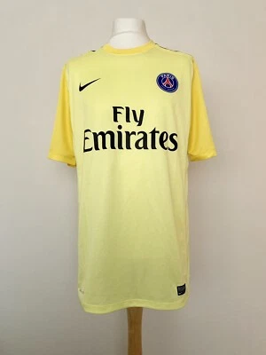 Paris Saint-Germain 2013-2014 GK stock pro player issue Nike PSG France shirt - Photo 1/4
