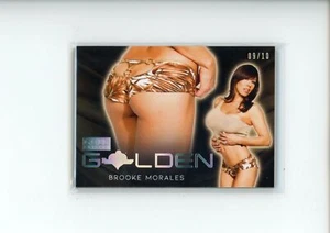 2020 Benchwarmer Gold Edition Brooke Morales Golden Butt Silver Holofoil 9/10 - Picture 1 of 2