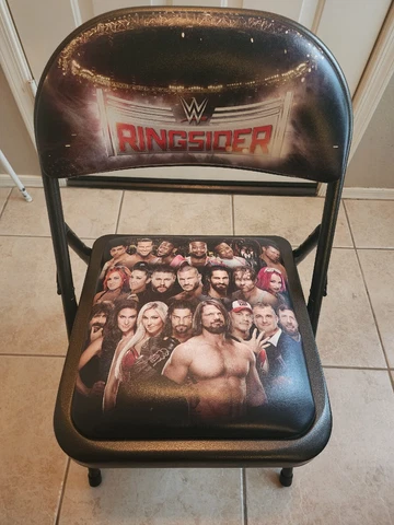 WWE Ringsider 2017 Pay-Per-View Collectible Ringside Folding Metal Chair Cover