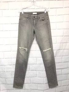 Aristocrat Premium Denim Tempest Women’s Gray Distressed Skinny Jeans Size 29 - Picture 1 of 9