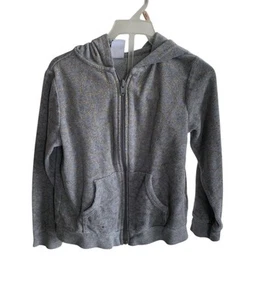 Healthtex Girls' 5T Hooded Full-Zip Long Sleeve Lightweight Hoodie Sweatshirt - Picture 1 of 5