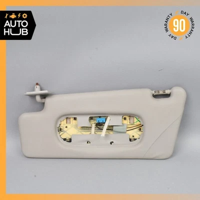 03-06 Mercedes R230 SL500 SL55 AMG lado del conductor izquierdo parasol gris OEM Foto 1 de 4
