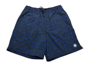 Men's Mollusk Stretch Vacation Trunks 6" Size Small Black/Blue Print - Picture 1 of 10