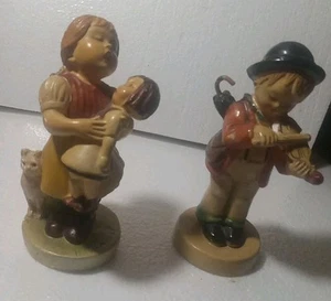 Seltener Dubler / Hummel Little Mother WWII '42 & Little Fiddler Hummel Orig Repro - Bild 1 von 10