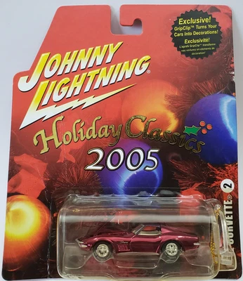 Chevy Corvette Stingray Holiday Classics 2005 Johnny Lightning 1972 diecast 1:64 Foto 1 de 4