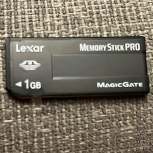 Scheda MagicGate Pro Memory Stick 1GB originale Lexar testata e funzionante - Foto 1 di 2