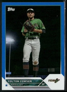 2023 Topps Pro Debut Colton Cowser #PD-193 Blue /150 Norfolk Tides - Picture 1 of 2