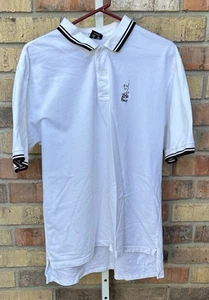 Vintage ATP Tour Line Polo Herren XL Weiß Made in USA Kurzarm - Bild 1 von 13