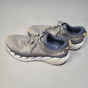 HOKA ONE ONE Gaviota 3 Shoes Mens Size 11 2E Wide Gray Running 1113522 CGOB - Picture 1 of 13