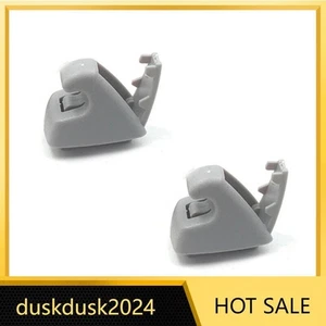 2x For Chevrolet Cruze 2010-2019 Left Right Sun Visor Gray Bracket Holder Frame - Picture 1 of 1