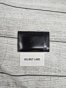 Helmut Lang Cardholder Geldbörse schwarz Leder - Bild 1 von 5