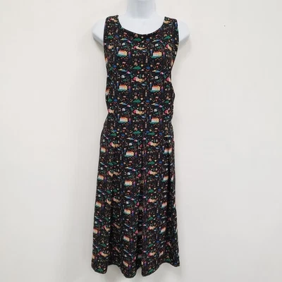 Vestido Rachel Antonoff Mujer Cottagecore Midi Talla 18W Raro Caprichoso Profesor Foto 1 de 4
