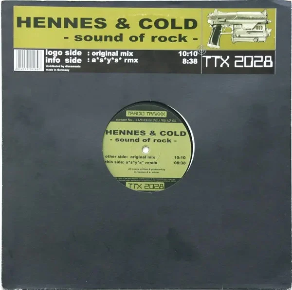 Hennes & Cold Sound Of Rock Vinyl Single 12inch Tracid Traxx - Bild 1 von 1