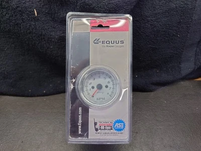 Medidor de tacómetro eléctrico analógico Equus #E5076 8000 rpm 2-1/2" alto rendimiento/carreras Foto 1 de 4