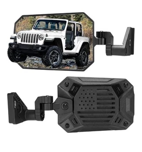 Wrangler JL JT Doors-Off Side Mirrors 2018–2025 JOYTUTUS Anti-Wobble Wider View - Picture 1 of 9