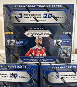 2024 PANINI PRIZM RACING FOTL FACTORY SEALED HOBBY BOX - BLUE & GOLD SHIMMERS !! - Picture 1 of 1