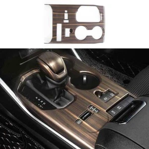 Wood Grain 2020-22 For Toyota Highlander Console Gear Shift Water Cup Panel Trim - Picture 1 of 8