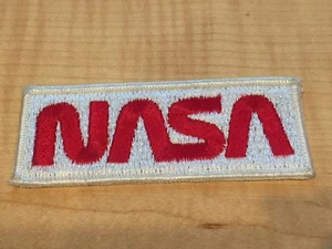 VINTAGE NASA PATCH 4" X 1.5" (A340) - Picture 1 of 2