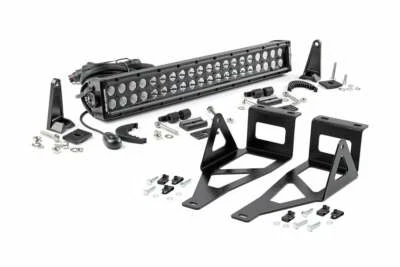 Kit de parachoques LED Rough Country para Ford 20 pulgadas | Serie negra 05-07 F-250/350 70665 Foto 1 de 4
