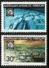 Australian Antarctic Territory 1971 Antarctic Treaty set of 2 Mint Unhinged