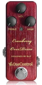 One Control Cranberry Overdrive Electric Guitar Effect Pedal BJF Series - Picture 1 of 3