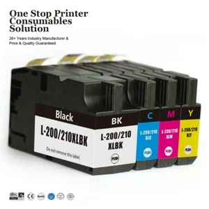 4pc/set Lexmark 200XL 210XL Compatible Ink Cartridge for 4000c 4000 5500 5500t - Picture 1 of 4