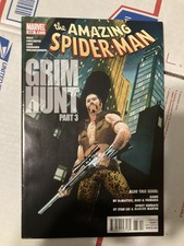Amazing Spider-Man 2010 636 VF+ Grim Hunt 636A Kraven Marvel Comics Main Cover