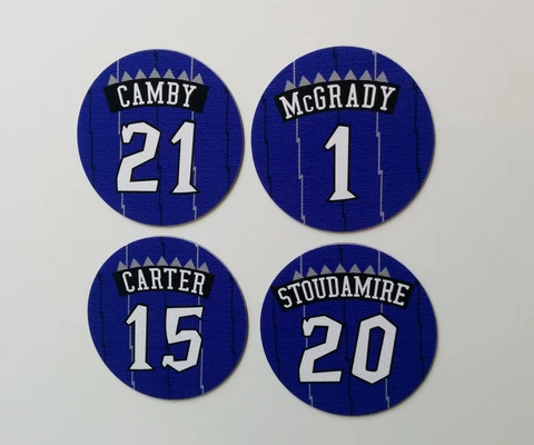 Toronto Raptors Retro Magnets: Vince Carter, Tracy McGrady, Camby Stoudamire Cover