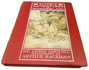 Lewis Carroll Alice's Adventures in Wonderland Arthur Rackham Heinemann VG 1925 - Picture 1 of 16