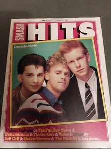 SMASH HITS Magazine JANUARY FEBRUARY 1982 Depeche Bananarama MINT CONDITION S471 - Imagen 1 de 7